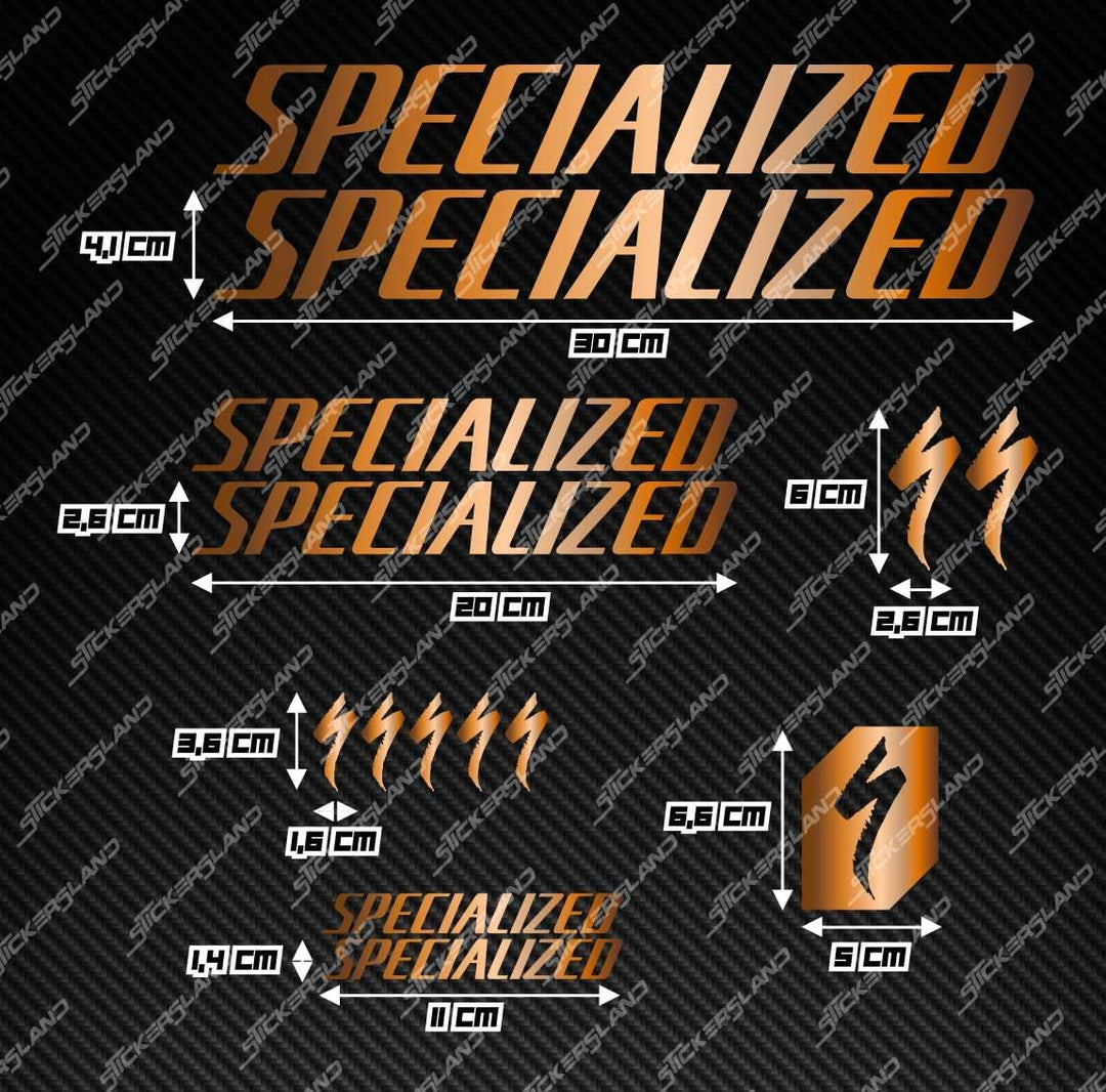 Stickersland® Aufkleber-Set kompatibel mit Rahmen MTB Mountainbike und Helm | Decals Aufkleber für F