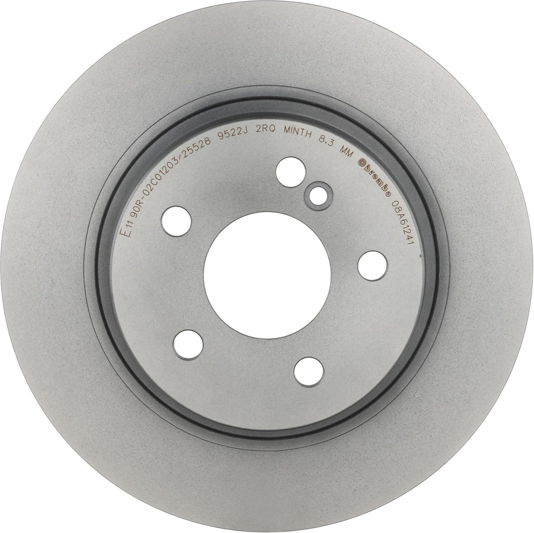 Brembo 08.A612.41 Hintere Bremsscheibe mit UV Lackierung, Anzahl 2