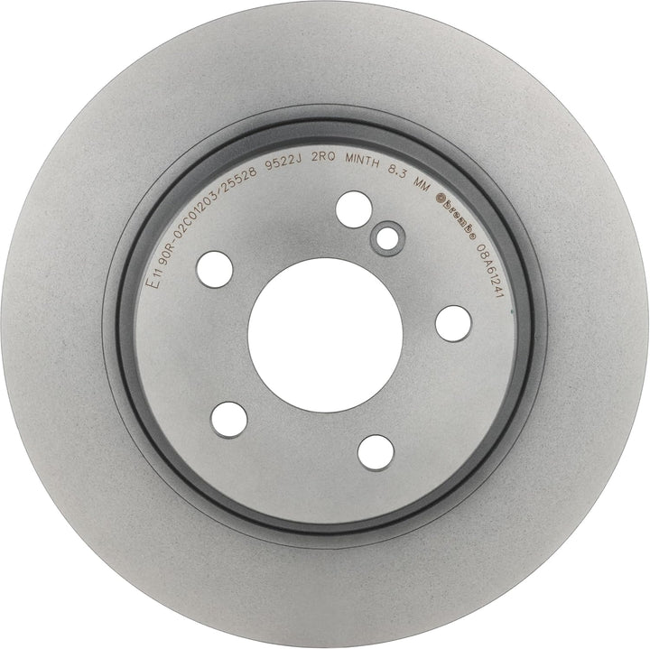 Brembo 08.A612.41 Hintere Bremsscheibe mit UV Lackierung, Anzahl 2