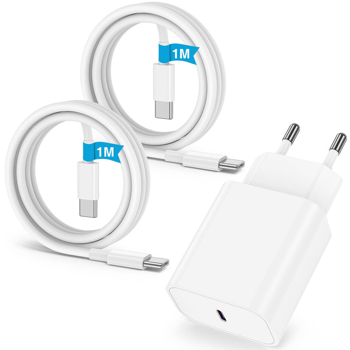 USB C Ladegerät für iPhone 16 15 17/16 15 17 Pro/16 15 17 Pro Max/16 15 Plus/17Air/17E, 20W USBC Sch