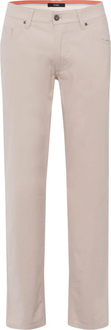 EUREX by Brax Herren Luke Cotton Light Series Jeans 42W / 34L Beige, 42W / 34L Beige