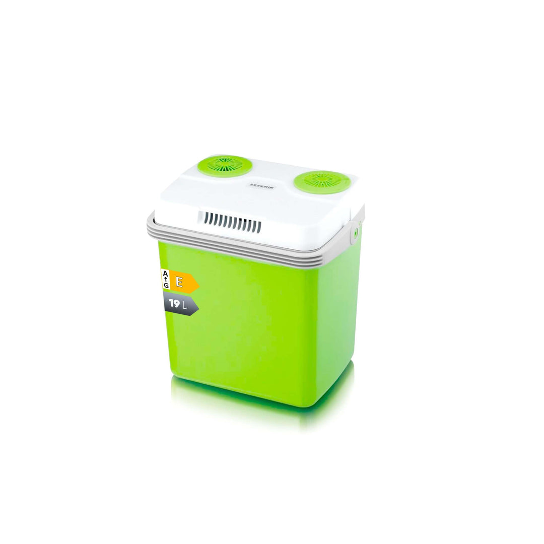 SEVERIN Elektrische Kühlbox (19 L) mit Kühl- und Warmhaltefunktion, Auto Kühlbox mit 2 Anschlüssen (