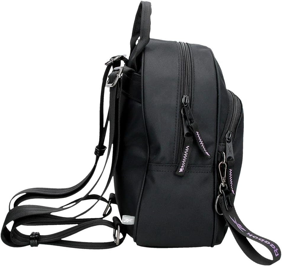 Reebok Damen Linden Gepäck - Kuriertasche (1er Pack) Neceser Dos Compartimentos Schwarz, Neceser Dos