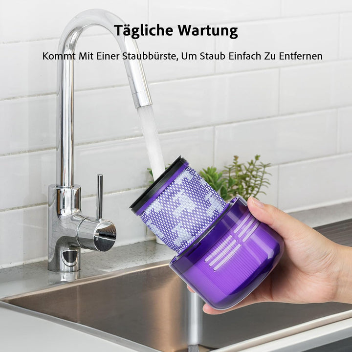 Cheerhom Filter für Dyson V11, 2 PCS Ersatzfilter für Dyson V11 V15 SV14 SV17 SV22 Detect Absolute S