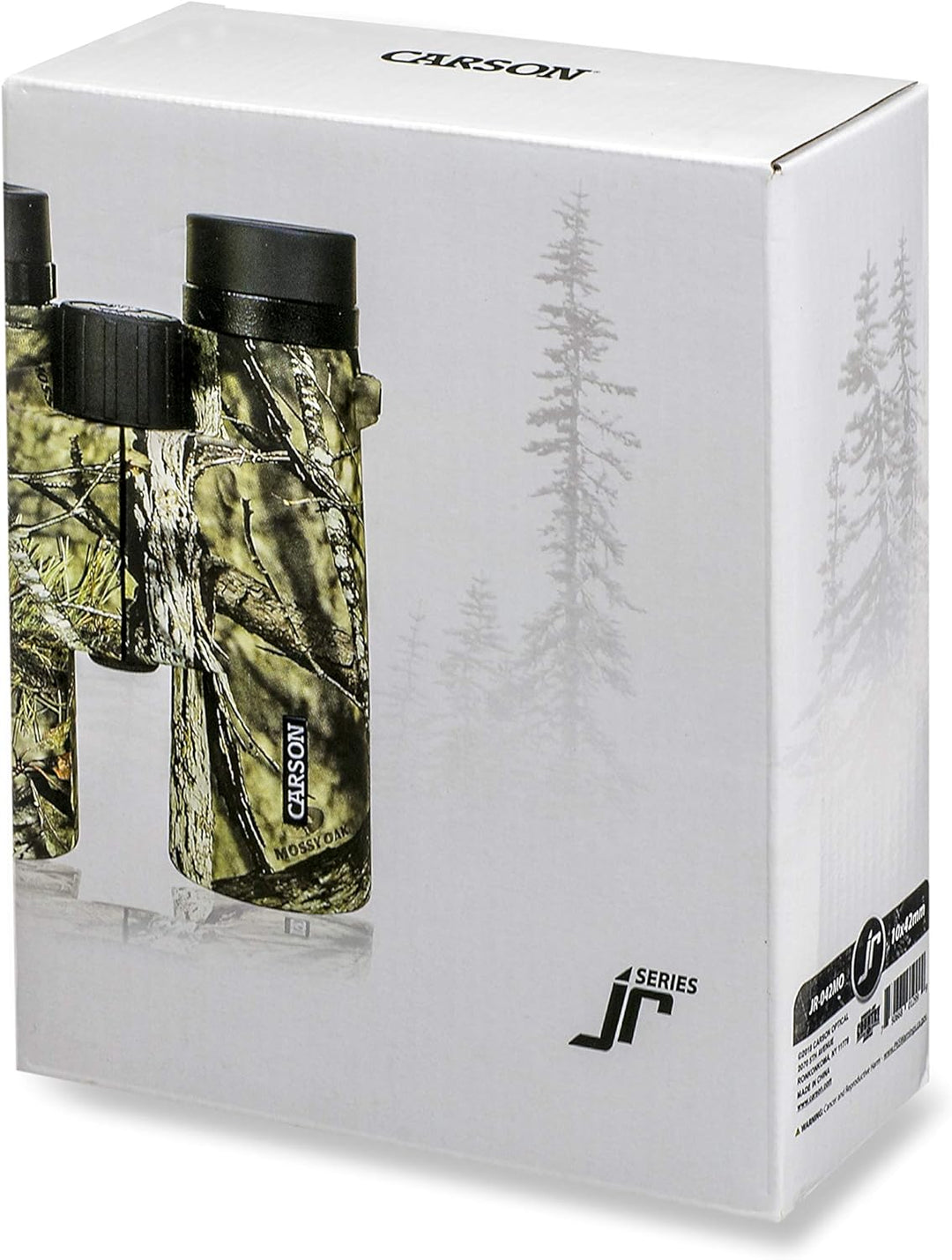 Carson Full-Size Fernglas, 10x42mm, Mossy Oak Tarnoptik, wasserdicht und beschlagfrei (JR-042MO) 10x