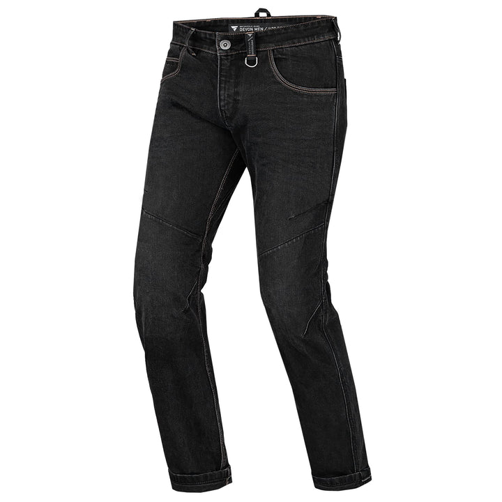 SHIMA DEVON Motorradjeans - Belüftete Elastische Slim Fit Biker Motorradhose mit FiberQL-Verstärkung