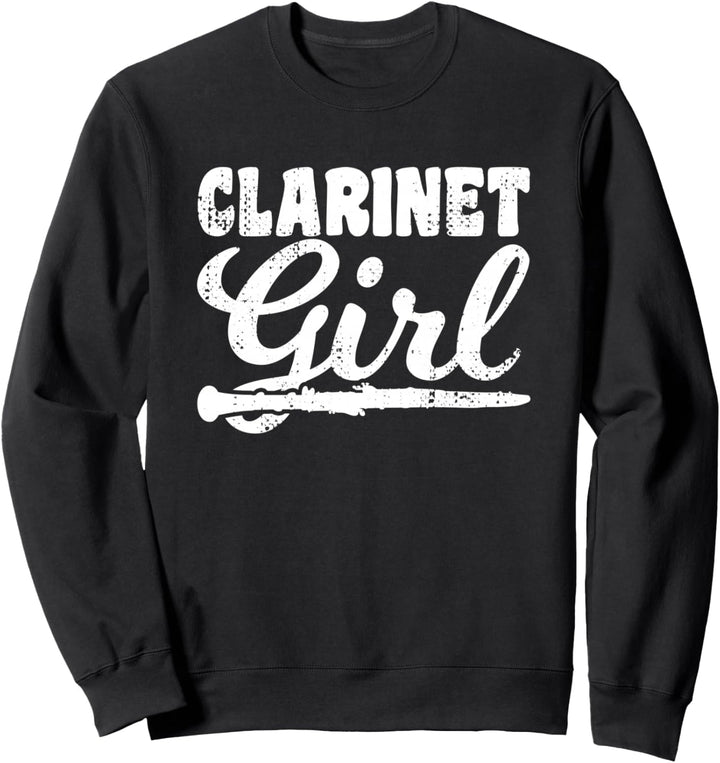 Klarinettistin Mädchen Klarinettist Klarinette Sweatshirt