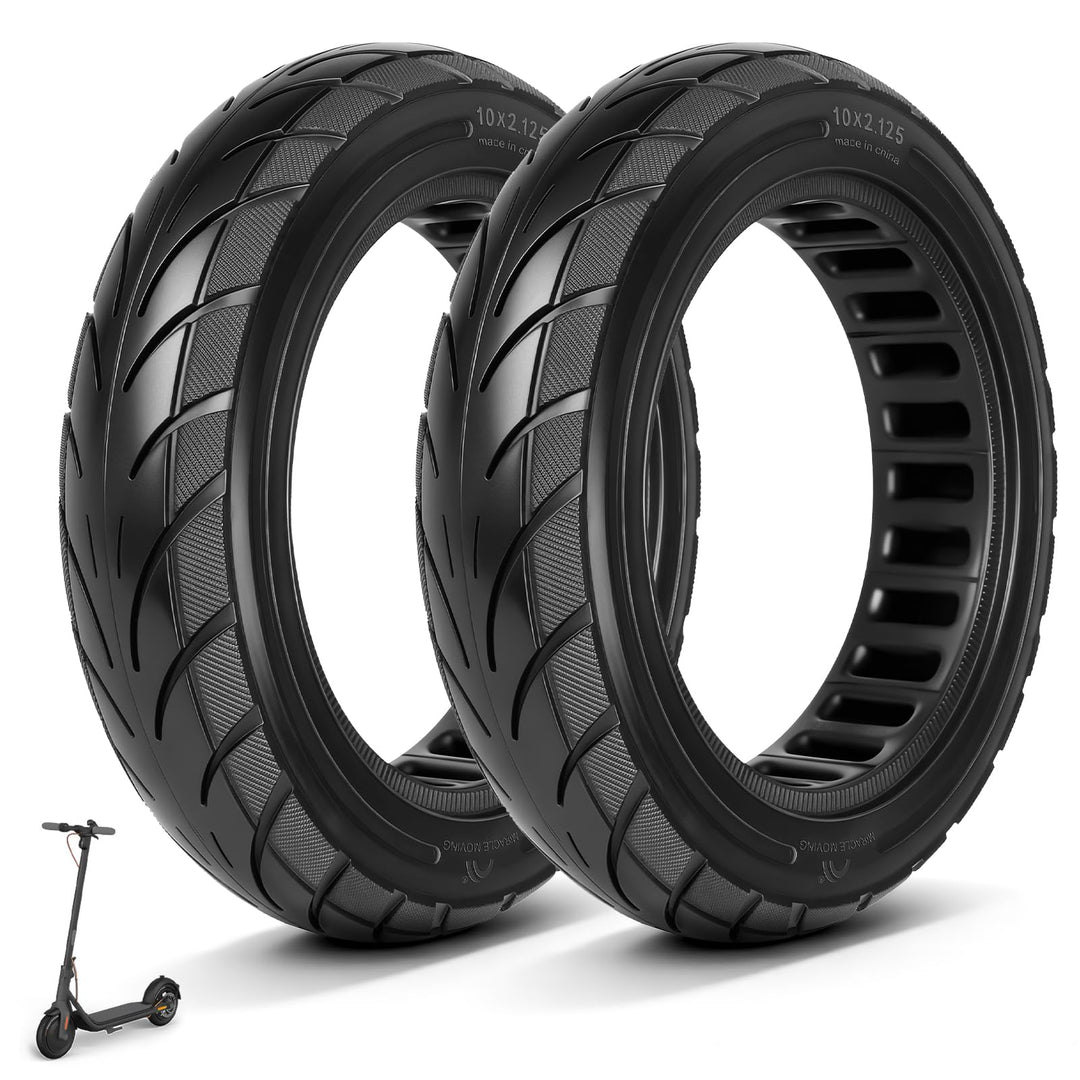 VOLOHAS 10*2,125 Vollreifen 250*54 Solide Reifen für Xiaomi 4Pro/4Lite/Ninebot uifi/F20d/F30d/F40d/F