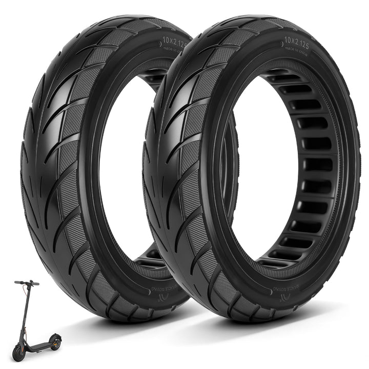 VOLOHAS 10*2,125 Vollreifen 250*54 Solide Reifen für Xiaomi 4Pro/4Lite/Ninebot uifi/F20d/F30d/F40d/F