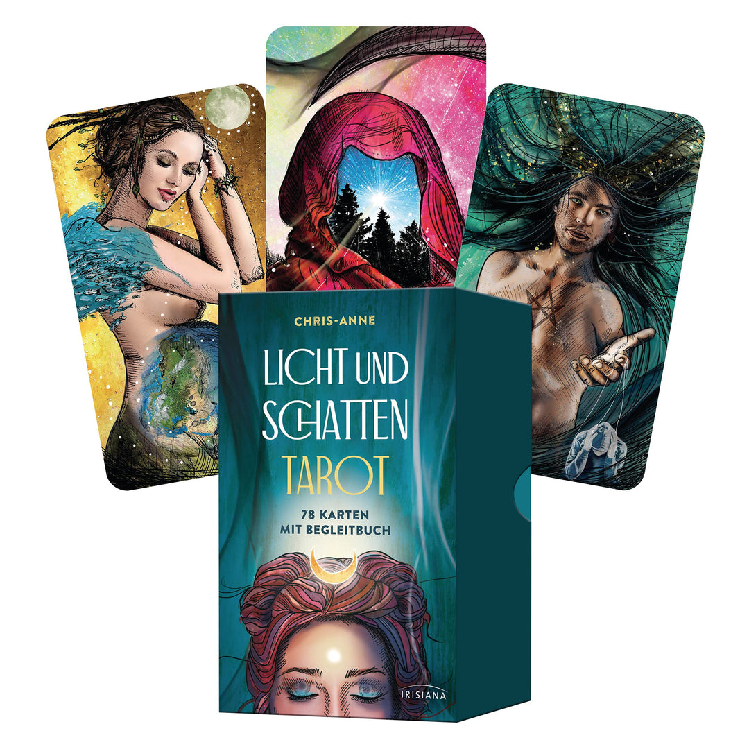 Licht und Schatten Tarot: 78 Karten mit Begleitbuch, Karten
