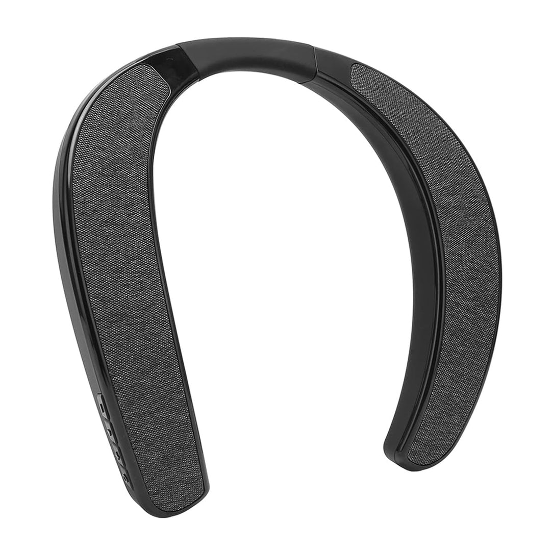 Sarini Tragbarer Bluetooth-Nackenbügel-Lautsprecher, kabelloser Surround-Sound mit Mikrofon für Spor