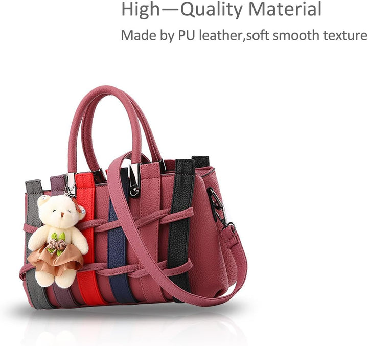 NICOLE & DORIS Handtaschen für Damen Umhängetaschen Henkeltaschen Damen Handtasche die neuesten Tren