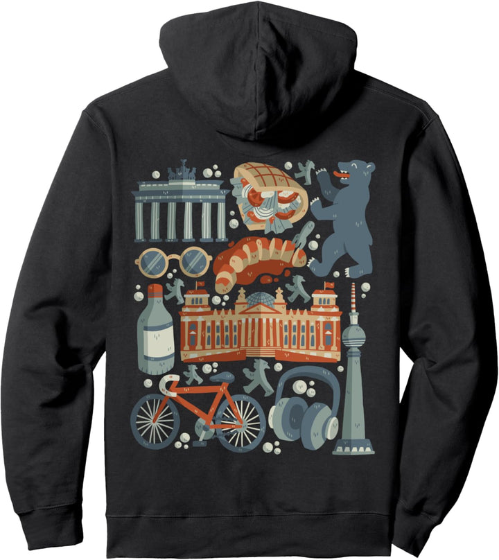 Berlin, Deutschland Pullover Hoodie