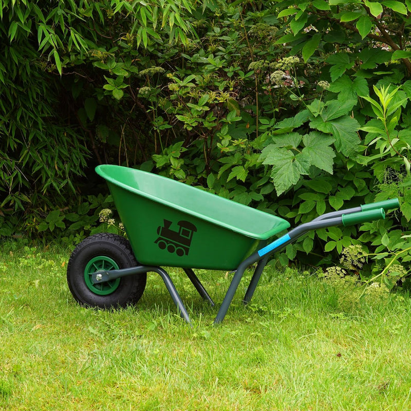 Kinderschubkarre Schiebkarre Metallschubkarre Gartenkarre Diverse Motive Lokomotive Feuerwehr Prinze