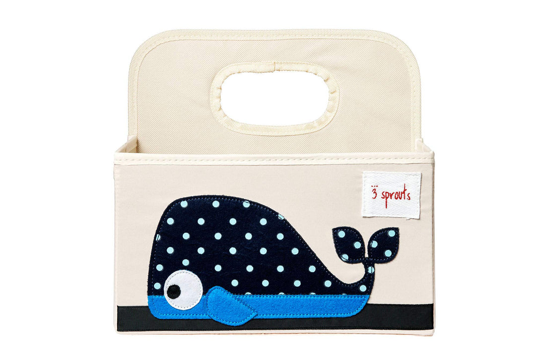 3 Sprouts - Wickeltasche Organizer - Baby Windel Caddy für Wickelutensilien - Wickelkorb & Wickelorg