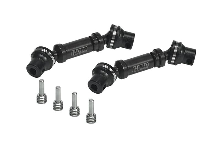 GPM Medium Carbon Steel Front+Rear Center Driveshafts for Losi 1/18 Mini LMT 4X4 Brushed Monster Tru