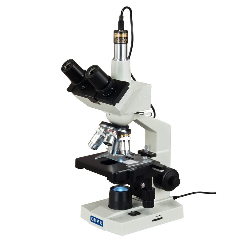 AmScope M83ES-C13S OMAX 40X-2000X Labor Trinocular Compound LED Mikroskop mit 1,3MP Kamera