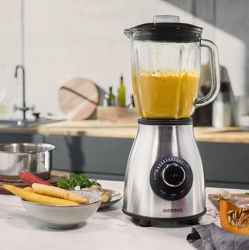 GASTROBACK Vital Mixer Pro, Standmixer, Smoothie Maker - 1,75 L Fassungsvermögen - 1000 Watt Smoothi