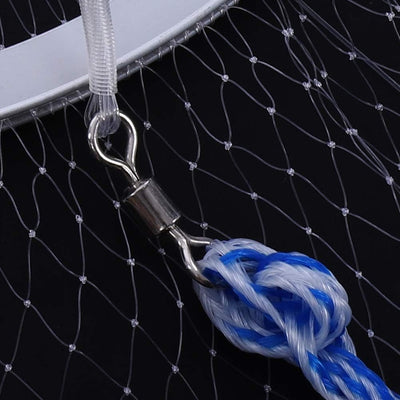 Handwurfnetz im amerikanischen Stil von Blei aus verzinktem Eisen, Monofilament aus Nylon, hohe Wide
