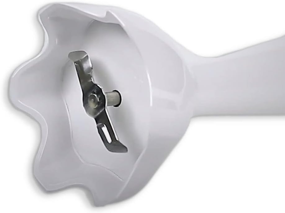 Anakel Home Mixeraufsatz 4193 Stabmixer ersatzteile kompatibel und Braun Weiss I Kunststoff 2 Wellen