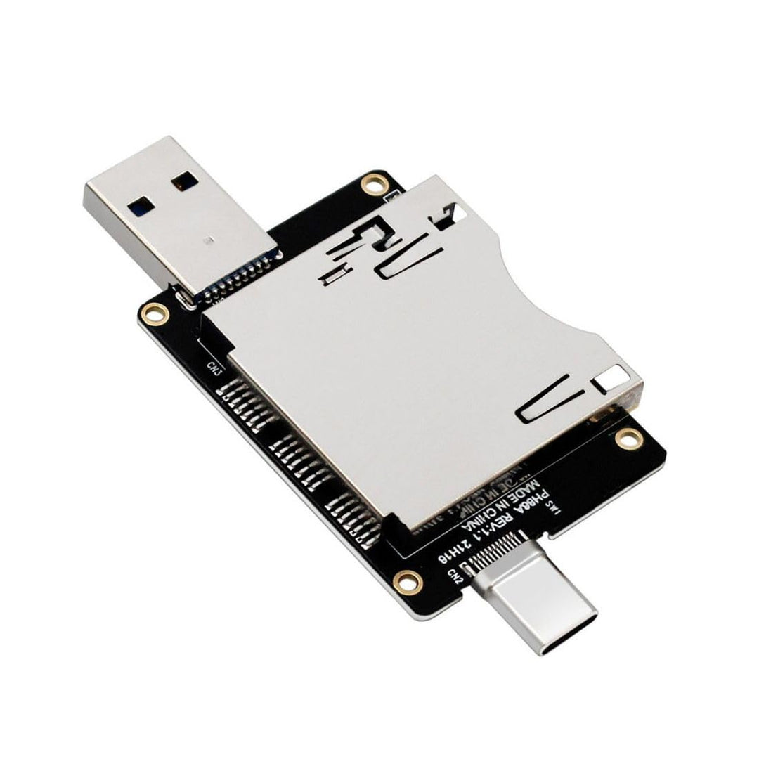 ChenYang CY USB3.1 Type-A & Type-C zu CF Express Erweiterungskartenleser für CFE Type-B Support R5 Z