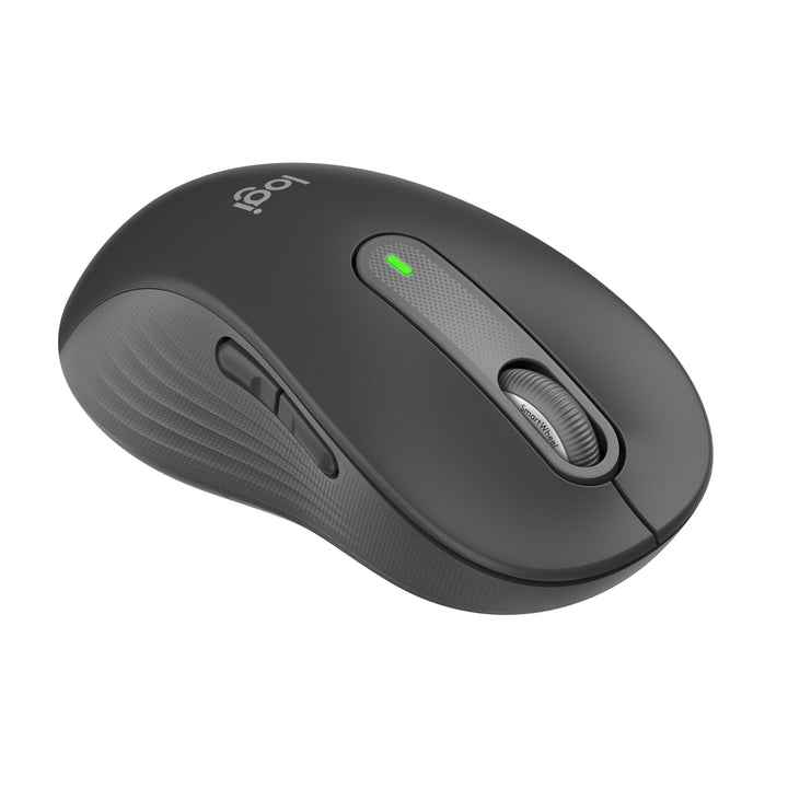 Logitech Signature M650 L Left Kabellose Maus - für grosse linke Hände, Leise Klicks, Anpassbare Sei