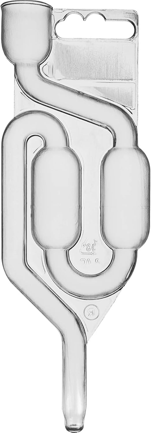 Glasballon Set +Gummikappe+ GÄRRÖHRCHEN Weinballon Flasche Glasflasche Gallone Gärbehälter Glasgärba