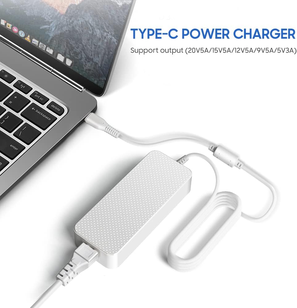 KFD USB C Laptop Netzteil 100W 96W 90W 87W Ladegerät für 2023 MacBook Air Laptop 15,3zoll, 2022 MacB