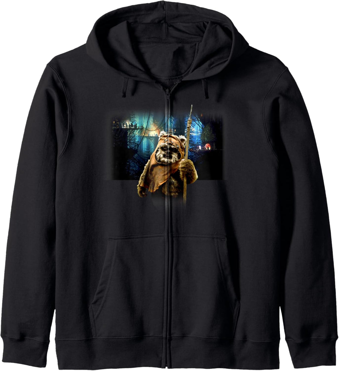 Star Wars Ewok Battle of Endor Vintage Poster Kapuzenjacke