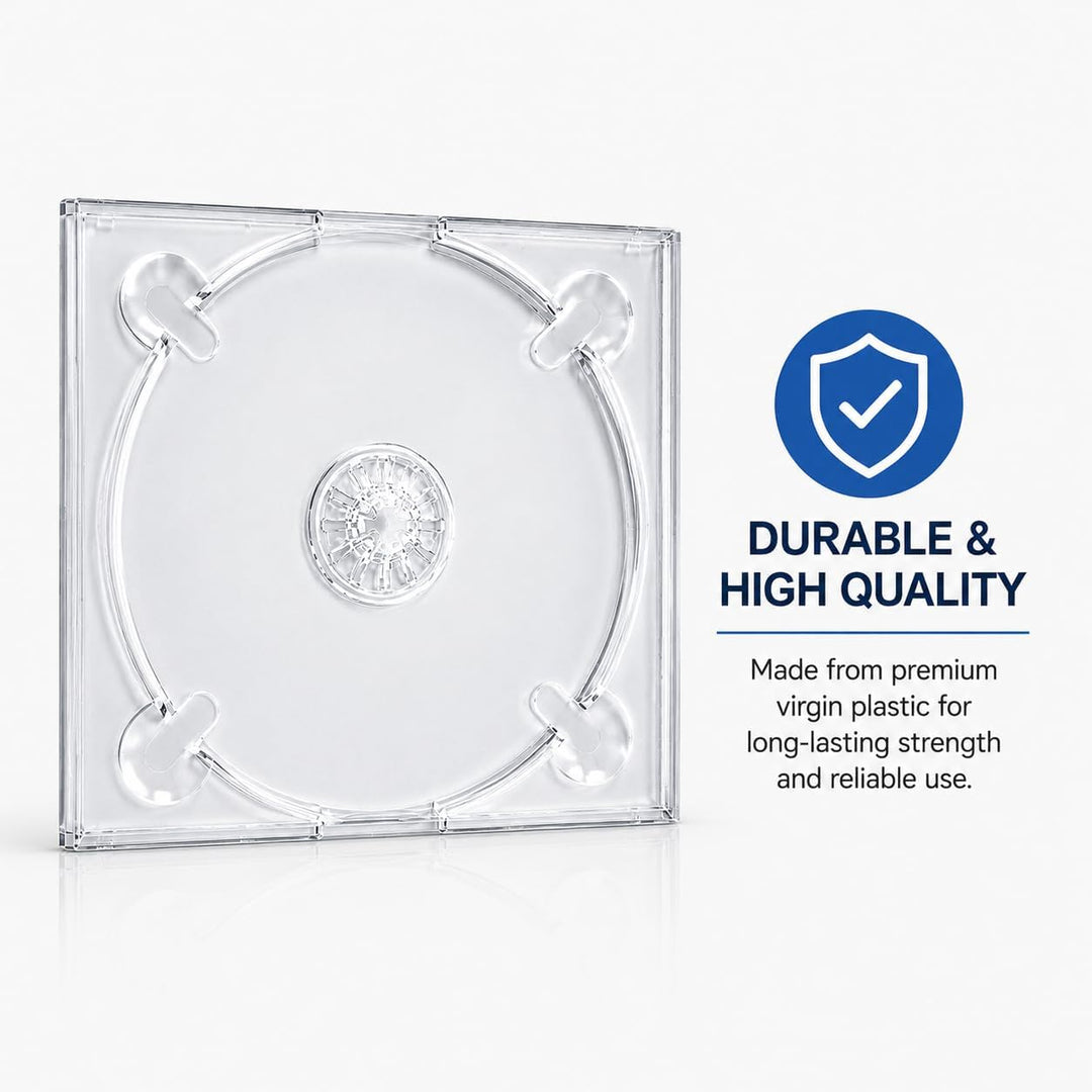 10 x Durchsichtiges CD-Disc-Digitray für Digipacks