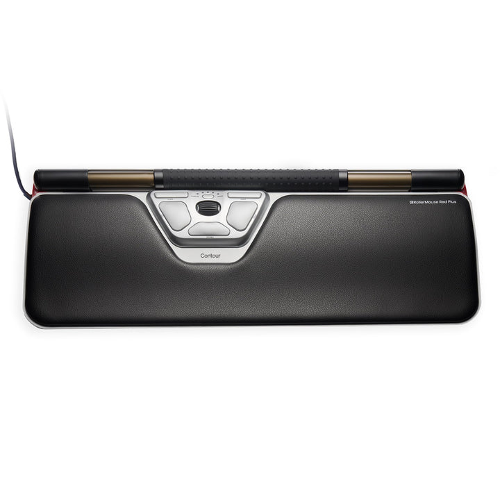 Contour RollerMouse Red Ergonomische Maus erweiterter Handgelenkstütze Memory Schaum, Ideal für RSI