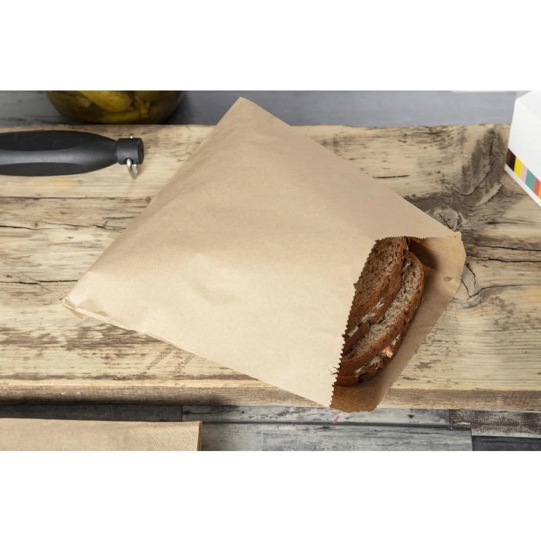 Vegware Kompostierbare Brottüten braun