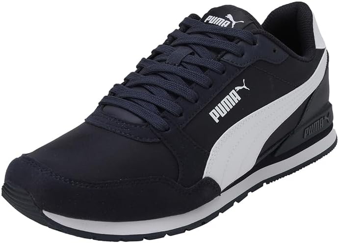 PUMA Unisex St Runner V3 Nl Sneaker 37.5 EU Parisian Night Puma White, 37.5 EU Parisian Night Puma W