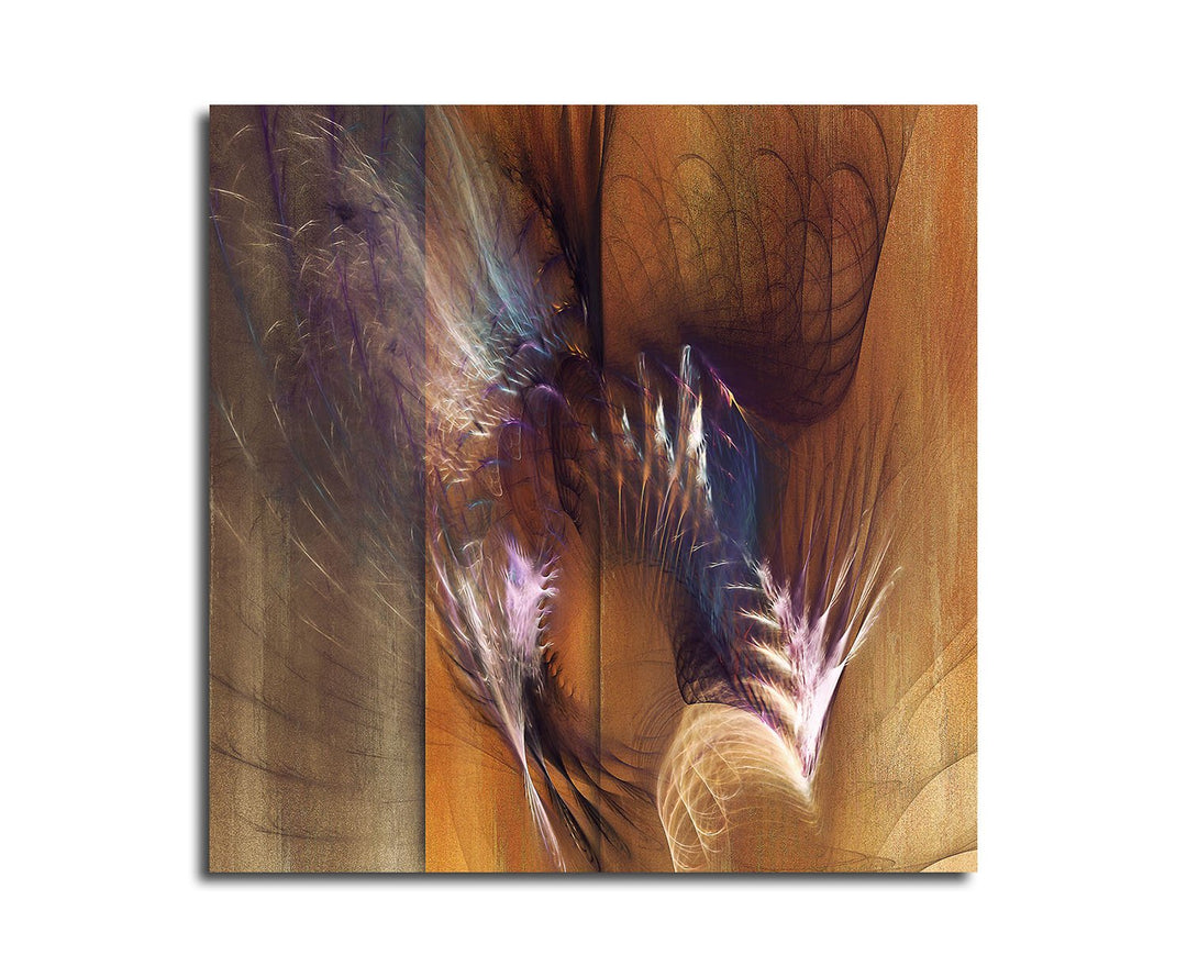 Paul Sinus Art Bild auf Leinwand Abstrakt305_60x60cm - Das Schlüsselerlebnis - Abstraktes Motiv quad