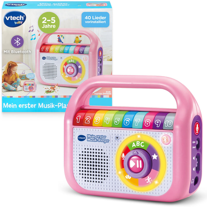 Mein erster Musik-Player pink
