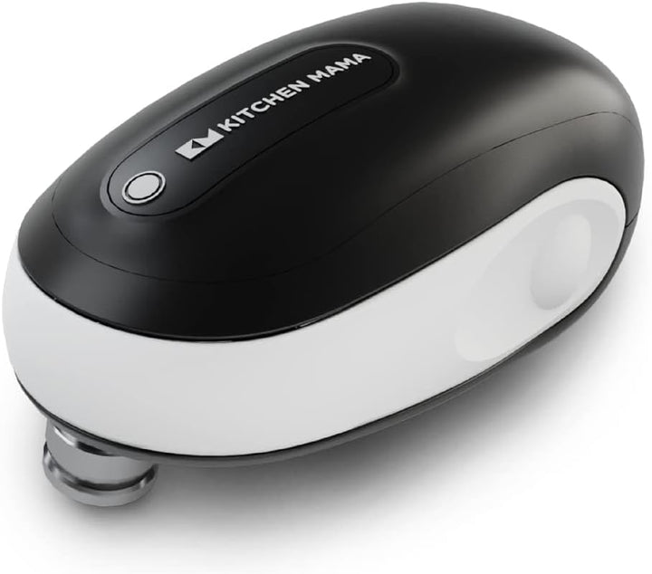 Kitchen Mama One-To-Go Elektrischer Dosenöffner – Dosenöffnen mit einem Tastendruck (Auto-Stopp), Do