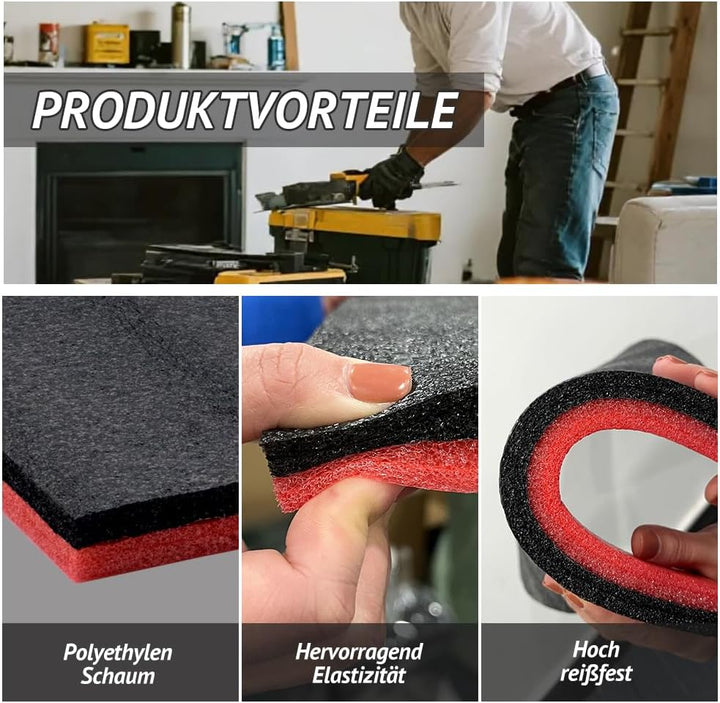 3 StüCk 40×30×5cm Schaumstoffeinlage Werkzeug,Precision Defined Werkzeugkisten-Schaumstoff,Multilaye