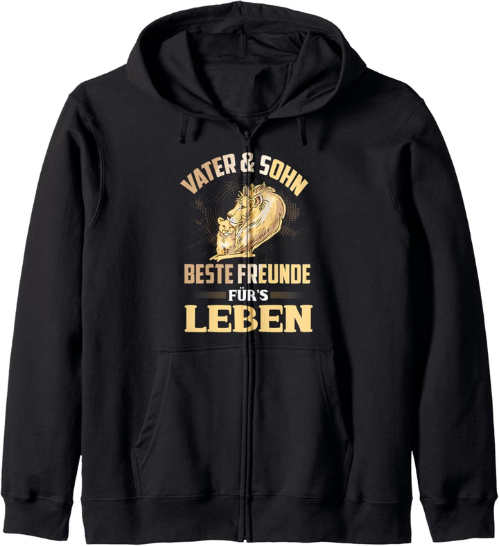 Vater Und Sohn Beste Freunde Fürs Leben Partnerlook Kapuzenjacke