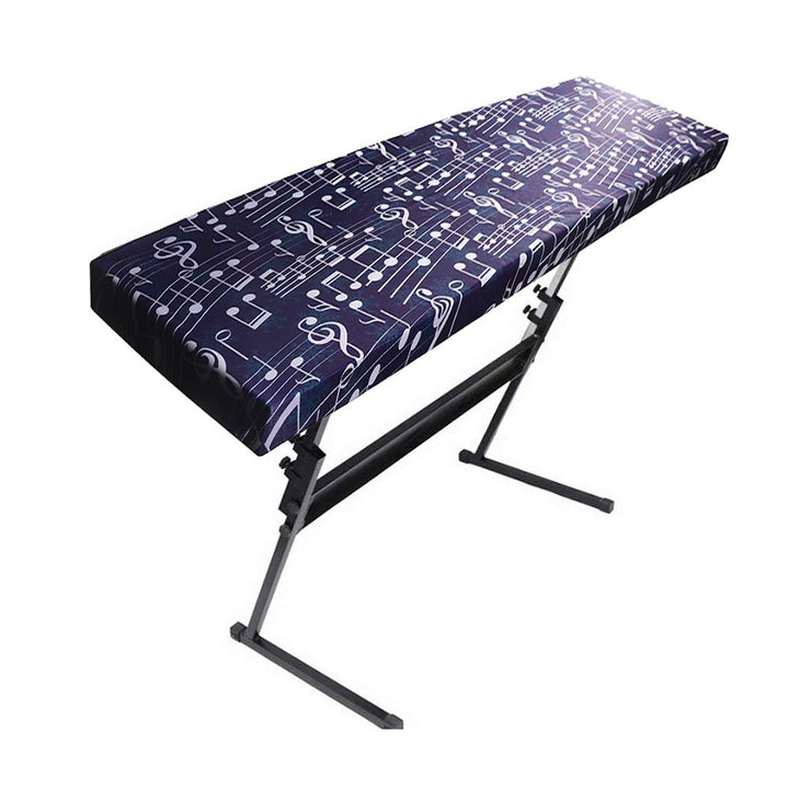 Qees, Tastatur-Abdeckung für digitales/elektrisches Klavier mit 61/88 Tasten, dehnbare Tastatur-Stau
