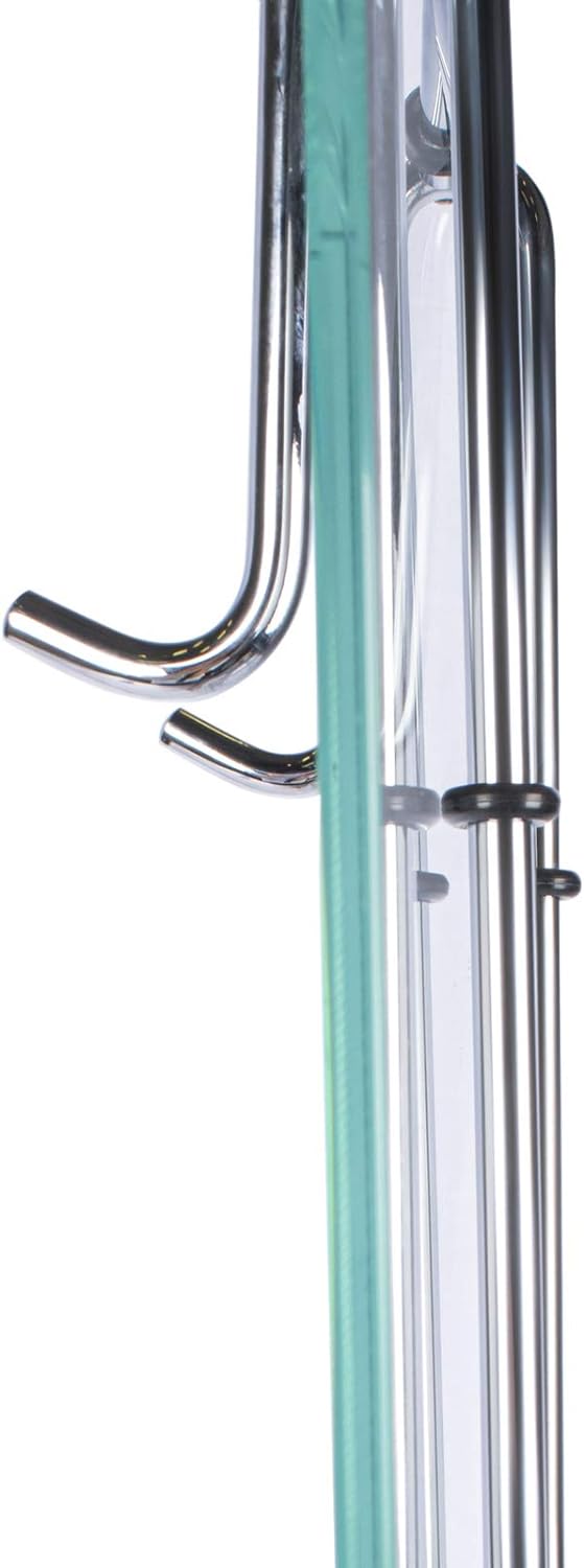 Schulte EP1829 Duschablage zum Hängen, 3 Etagen, Edelstahl verchromt, 75 cm lang, Aufbewahrung von D