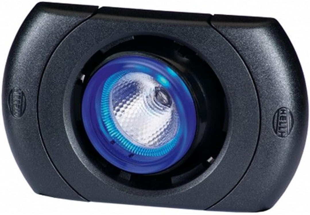 HELLA - Innenraumleuchte - SpotLED - LED - 12/24V - 2.5W - LED - geschraubt/Einbau/Federbefestigung
