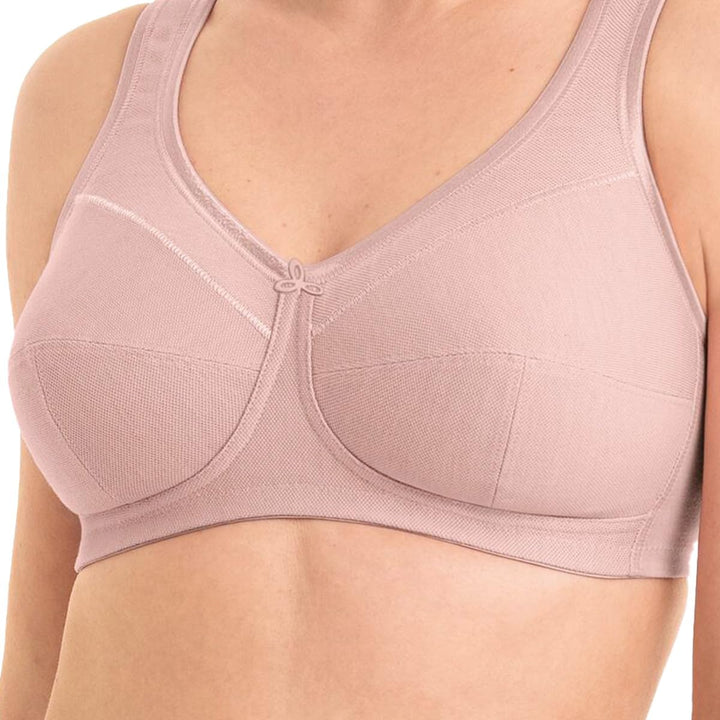 Anita - Jana Damen Entlastungs-BH ohne Bügel – Hoher Baumwollanteil, Gepolsterte Träger, Perfekte Pa