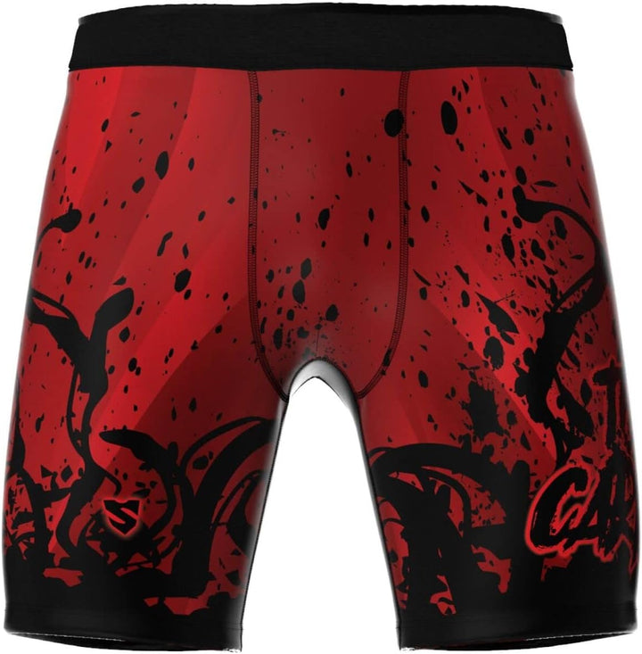 SMMASH Pro Shorts Vale Tudo Herren, Kampfsport Kurze Hose, Perfekt für BJJ, Krav MAGA, MMA, Atmungsa