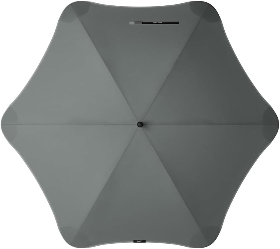 Blunt Executive Stockschirm Regenschirm grau | gross & sturmfest für 2 Personen – 138 cm Ø | Innovat