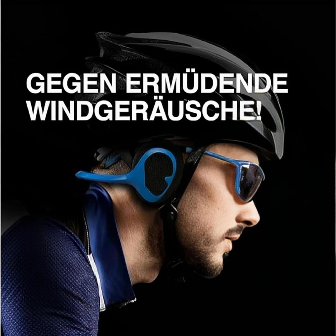 Ohrenschützer - Lässt Windgeräusche verstummen - Fahrrad Zubehör für E-Bike, Rennrad, Mountainbike &amp;