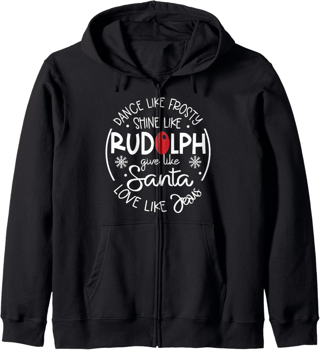 Dance Life Frosty Shine Like Rudolph Kapuzenjacke