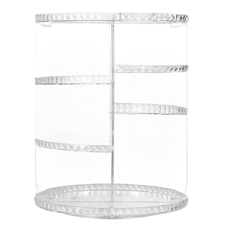 360 Rotierender Make Up Organizer und Lippenstift-Organizer, 16 Löcher, Lippenstifthalter, Verstellb