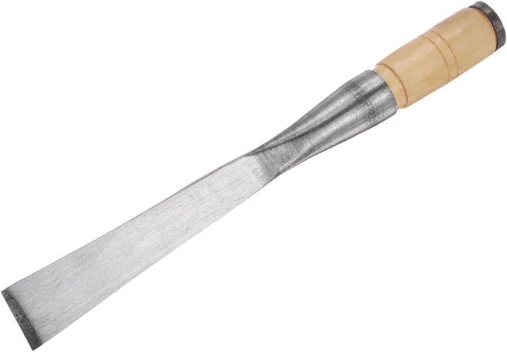 sourcing map Gerade Holz Meissel 1-2/7" Abgeschrägte Klinge Holzarbeiten Handwerkzeuge für Schnitzen