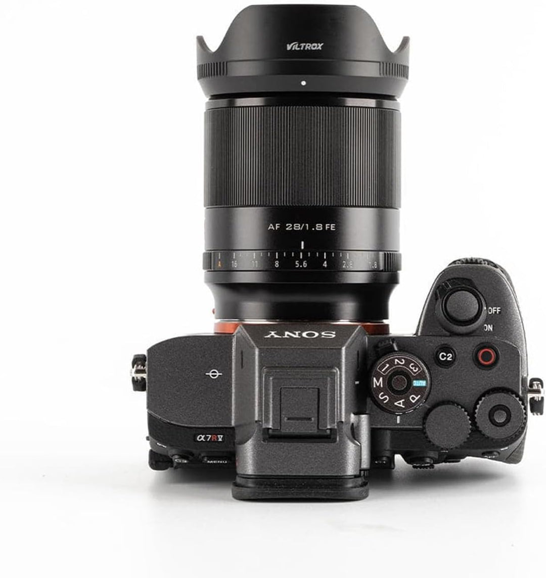 VILTROX AF 28mm F1.8 FE Vollformat Weitwinkelobjektiv Prime Autofokus Objektiv für Sony E Mount Kame