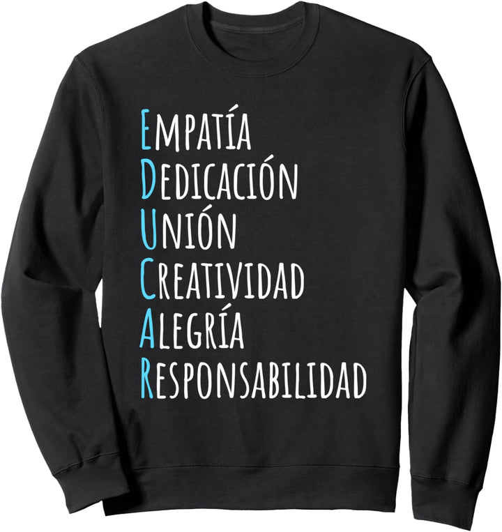 Zweisprachiges für Lehrer Sweatshirt